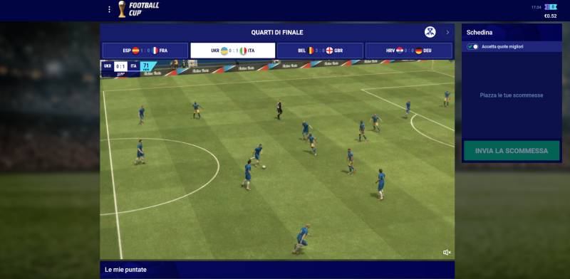 scommesse sul calcio virtuale - by silverplay