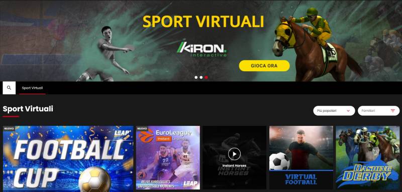 select.bet sport virtuali