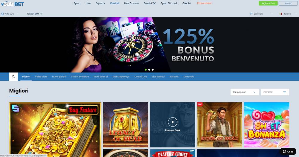 babibet casino - il migliore casinò online in Italia